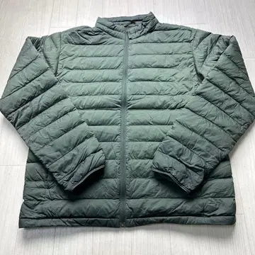 유니클로 울트라 라이트 다운 자켓 L 밀리터리 그린