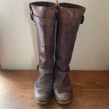 가격 인하*아놀드 파머*버클 달린 롱 부츠*23.5*가죽