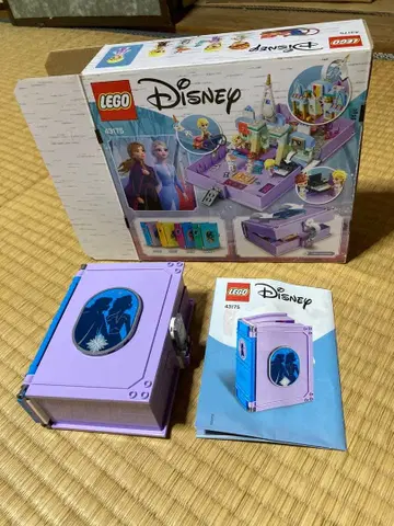 LEGO Disney 43175 도서형 블록 세트 안나와 엘사