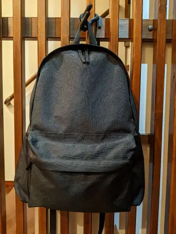 무인양품 어깨 부담을 줄이는 발수 럭색 블랙