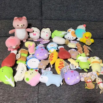 동그란 눈 봉제 인형 마스코트 묶음 판매