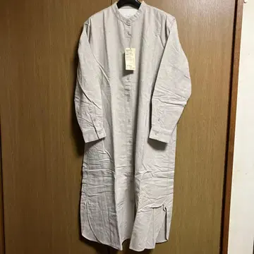 새상품 무인양품 긴팔 원피스