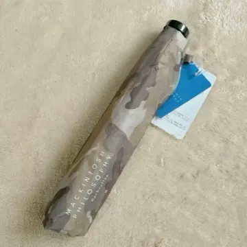 매킨토시 철학 우산 경량 바브렐라 카모플라쥬 접이식 베이지