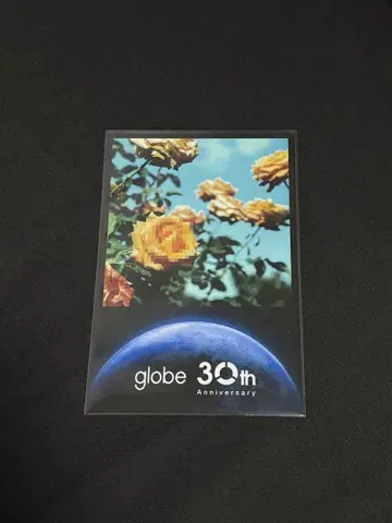 globe 30th 그리팅 카드 엽서 Relation