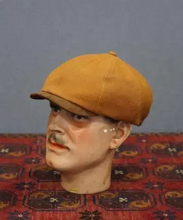 미스터 팻맨 몰스킨 비크 헌팅 캡 카멜 L 사이즈