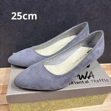 [ 미사용 새상품 ] 스웨이드 그레이 하이힐 펌프스