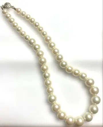 모조 진주 목걸이