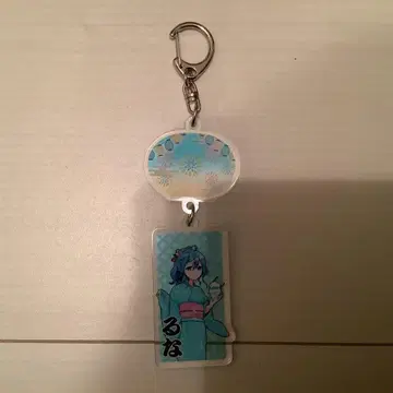 루나 씨 복숭아 축제 아크릴 키링