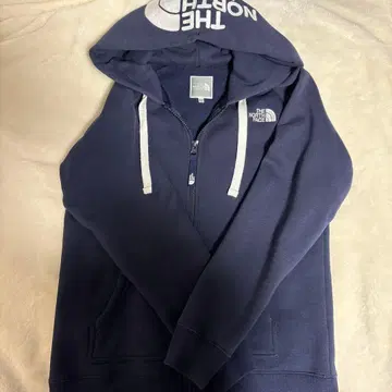 THE NORTH FACE 네이비 집업 후드티
