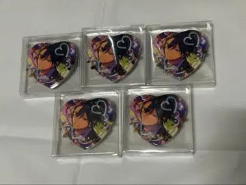 히다카 호쿠토 화이트데이 하트 캔뱃지