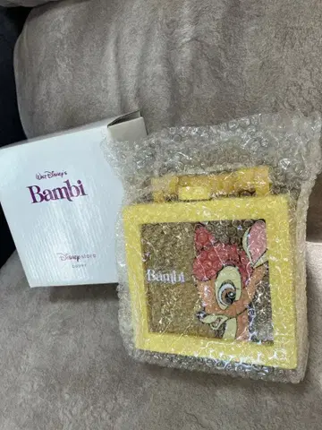 미사용 새상품 디즈니 스토어 밤비 소품함 케이스