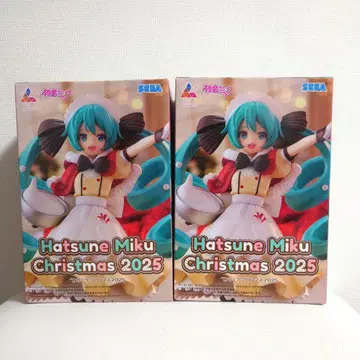 하츠네 미쿠 피규어 크리스마스 2025 프라이스 미개봉 새상품 2개 세트