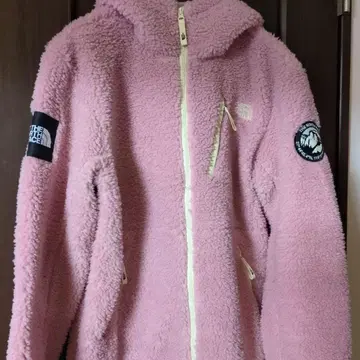 THE NORTH FACE 핑크 플리스 자켓