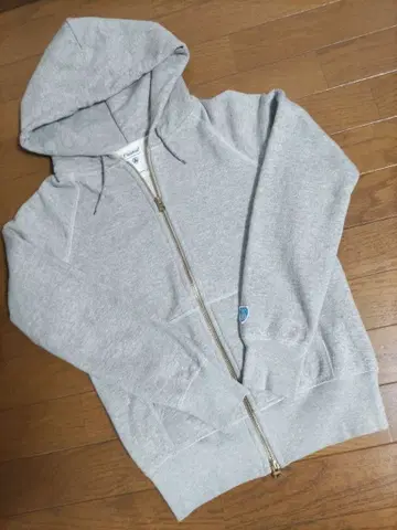 ORCIVAL 더블 지퍼 후드티 그레이 size 0