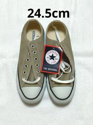 미사용 새상품 컨버스 올스타 스니커즈 베이지 24.5