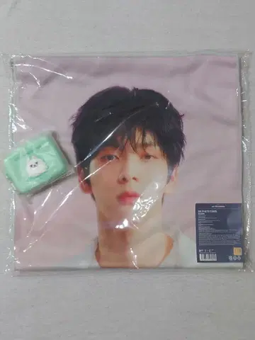 txt 수빈 빅 사진 타월 실리콘 파우치