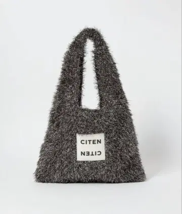 [ 새상품 미사용 ] CITEN 키라키라 트라이앵글 토트 블랙 완판템