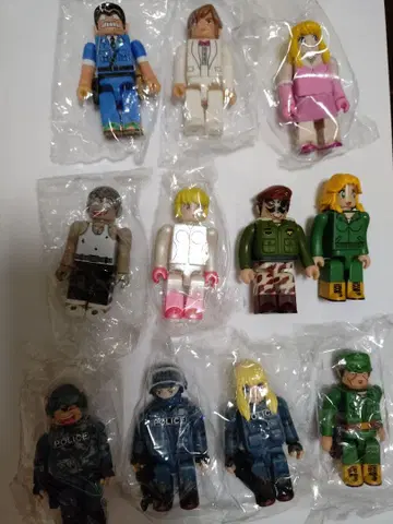 큐브릭 코치카메 9체 세트 + 2체 덤