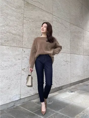 anuans 슬림핏 데님 팬츠(택 포함)