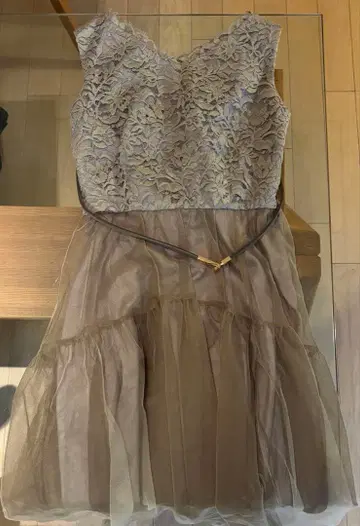 AIMER 파티 드레스 그레이지