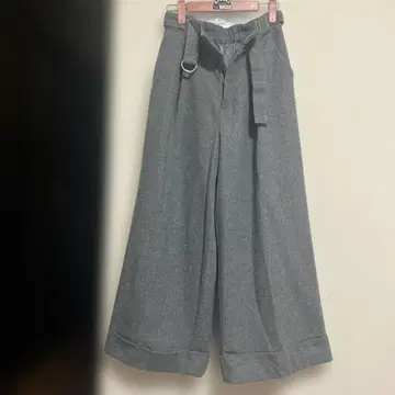 [ 와이드 팬츠 ] 여성용 그레이 S