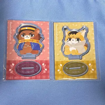 골든 카무이 동물 포즈 아크릴 스탠드 스기모토 오가타