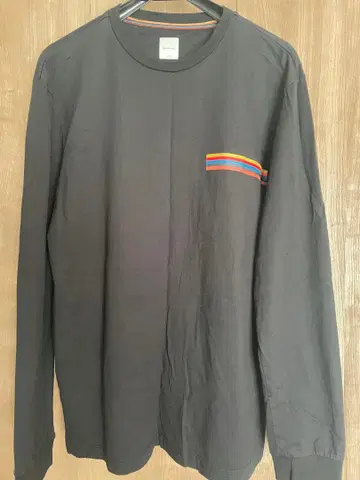 새상품급 Paul Smith 아티스트 스트라이프 포인트 긴팔 T셔츠