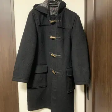 Gloverall 더플 코트 블랙 사이즈 38