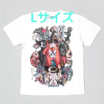 보리스 잡화점 히구치 유코 T셔츠 아부 L 사이즈