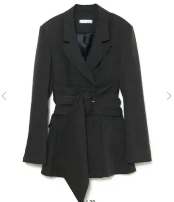 melt the lady thick belt jacket onepiece