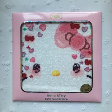 페이러 손수건 헬로키티 50주년 기념 미개봉 새상품