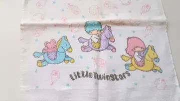 리틀트윈스타 타월 키키라라 산리오 쇼와 레트로