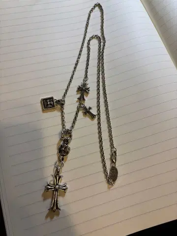 목걸이 실버 925 크로스