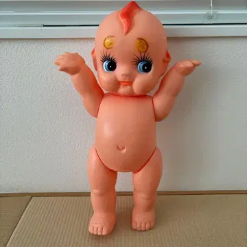 큐피 인형 그린 깃털 약 45cm