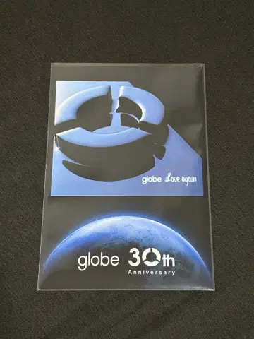 globe 30th 그리팅 카드 엽서 Love again