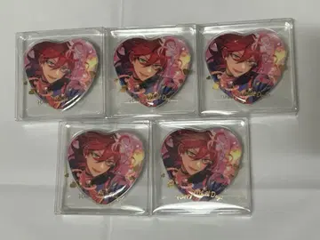 사에구사 이바라 화이트데이 하트 캔뱃지