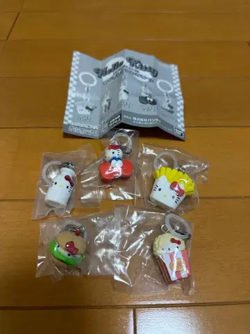 헬로키티 아메리칸 디자인 메지루시 액세서리 5종 컴플리트