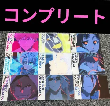 BLEACH 블리치 TSUTAYA 아크릴 카드 컴프 루키아 히나마츠리