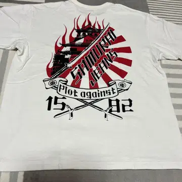 SAMURAI JEANS 화이트 T셔츠