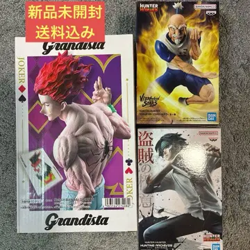 [ 3체: 미개봉 새상품 ] HUNTER x HUNTER 피규어 세트
