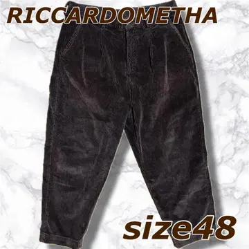 RICCARDOMETHA 리카르도메사 코듀로이 팬츠 48 브라운