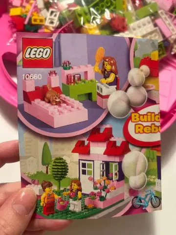 LEGO 10660 핑크 케이스 포함 세트