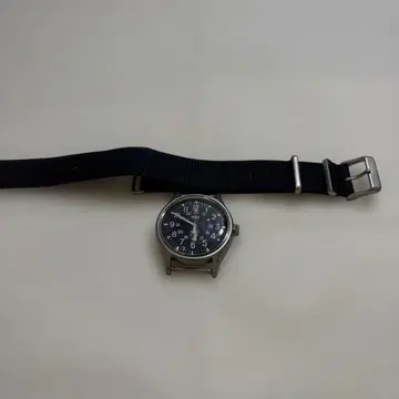 TIMEX 아날로그 시계 네이비 ships 콜라보