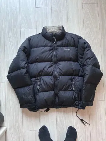 엘엘빈 다운 자켓 구스 다운 블랙