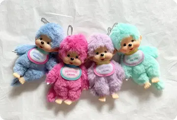 몬치치 colors/키체인/4개 세트