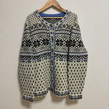 L.L.Bean 티롤리안 니트 가디건 노르딕 스웨터