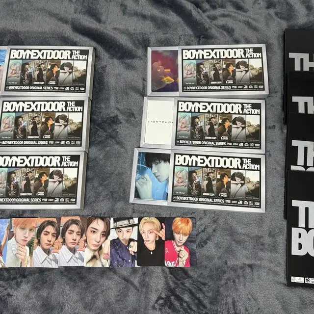 보넥도 보이넥스트도어  the action 디액션 개봉 앨범 및 포카