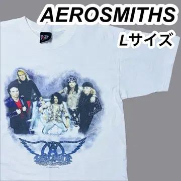 AEROSMITH 90s NINE LIVES TOUR 1997 양면 로고
