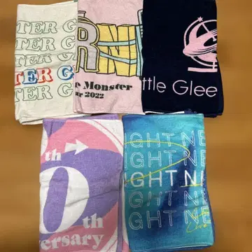 LittleGleeMonster 투어 타월 세트 리트그리
