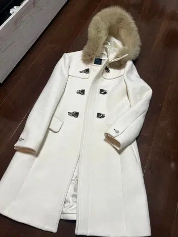 GUILD PRIME 퍼 달린 더플 코트